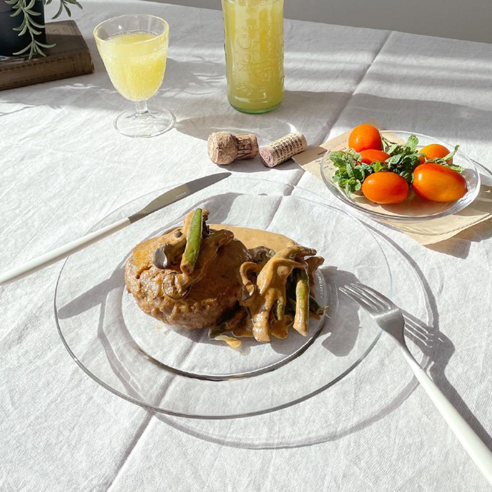 듀라렉스 유리접시 디너플레이트