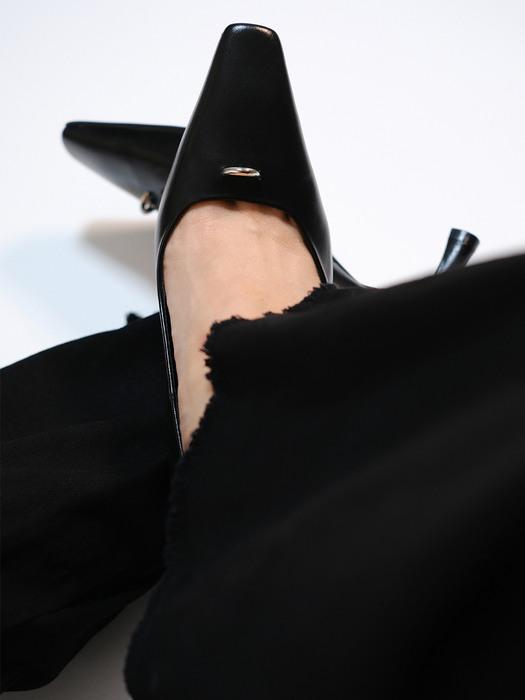 Half ring pumps(Black)
