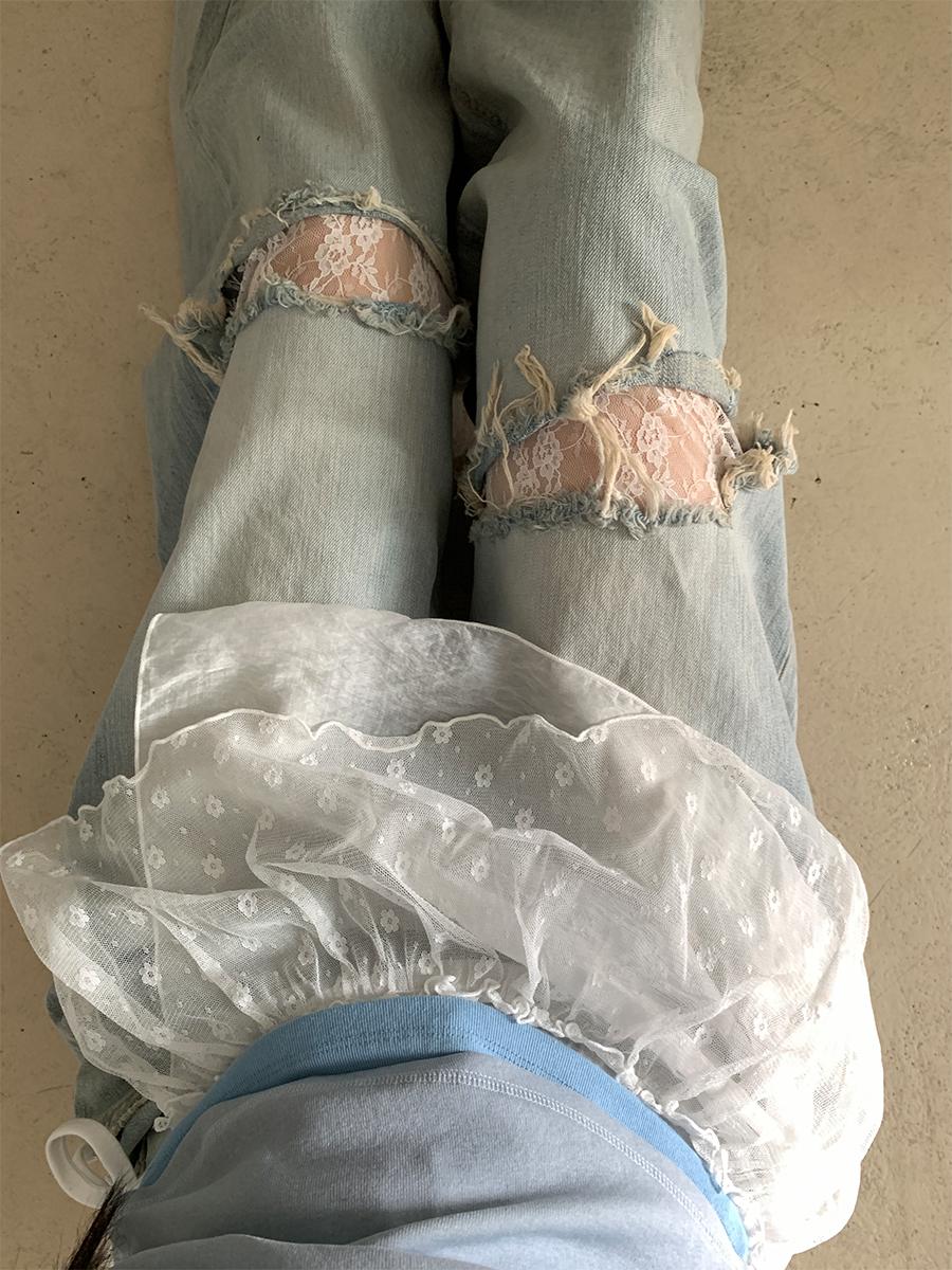 Add my lace jeans 주문폭주 !! *7/25순차출고