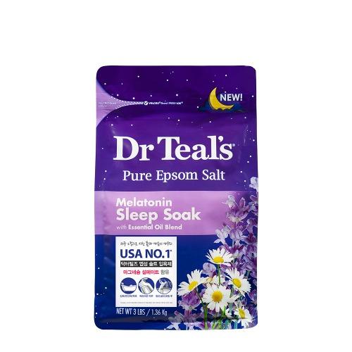 닥터틸즈 퓨어 엡섬 솔트 소킹 솔루션 멜라토닌 1.36kg