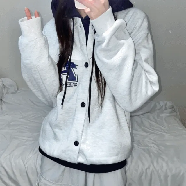 [unisex/기모] 에이코 버튼 자켓 (3color)