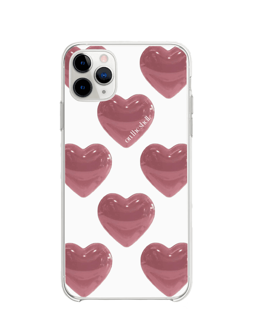 (Jell hard) Heart pang pang Iphone case