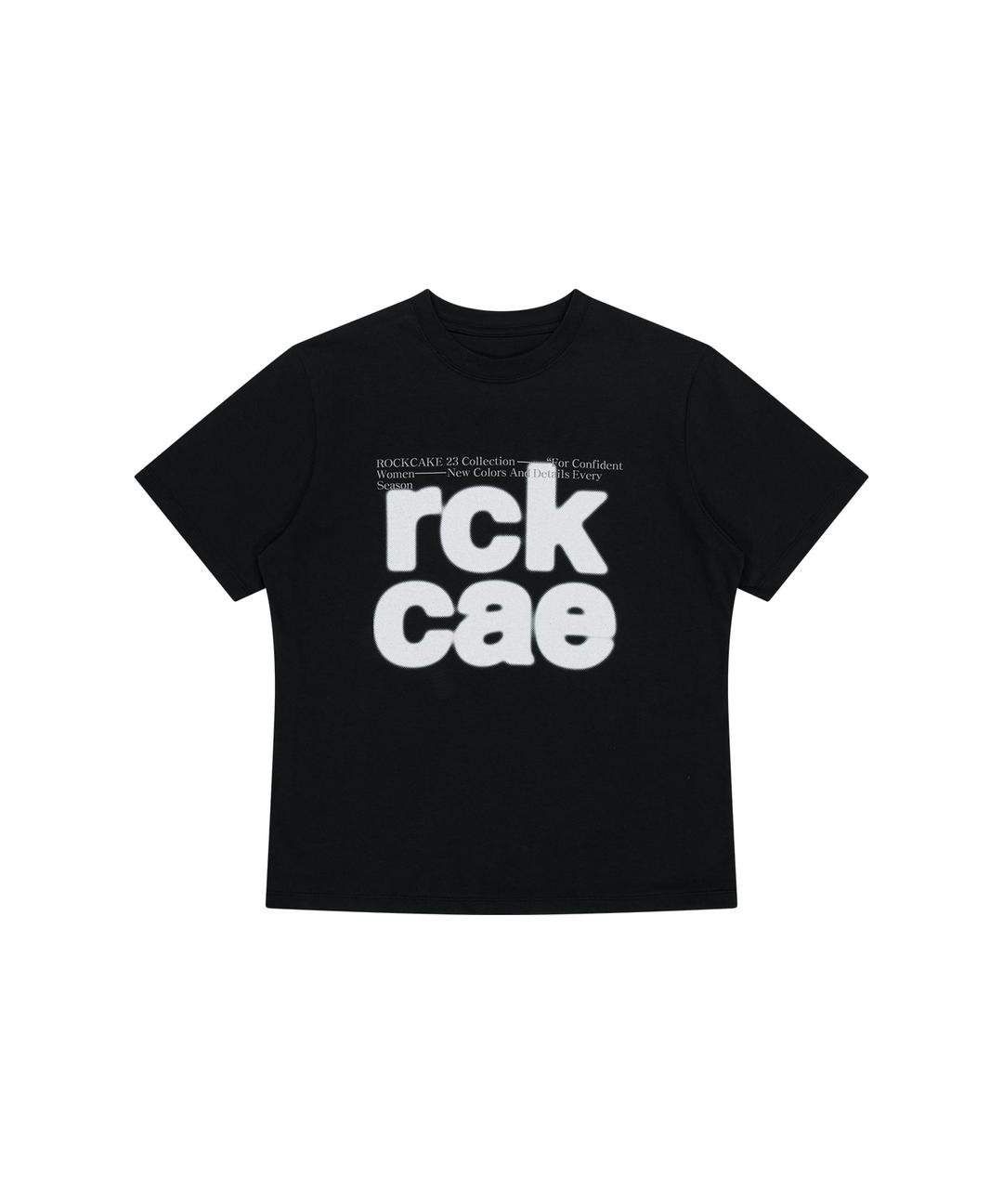 Smudging Crop Top - Black