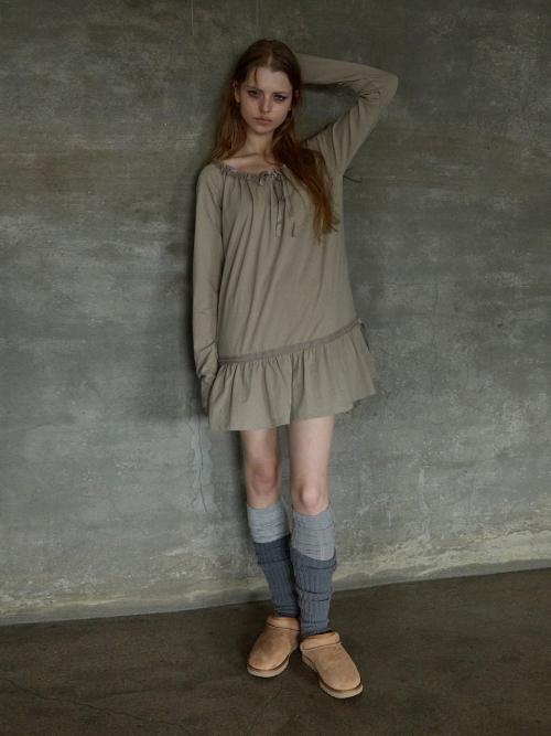 Mei Dress Taupe