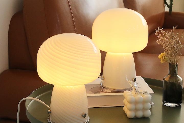 토토 단스탠드 2타입 머쉬룸 무드등 (LED전구 증정)