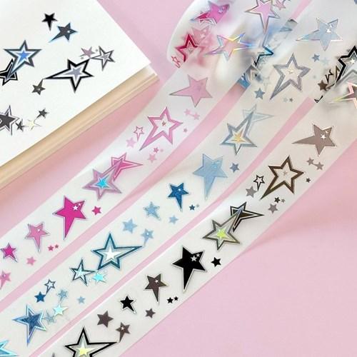 3D박 락스타 키스컷 마스킹테이프 (3종)