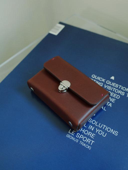 렉탱글 카드지갑✨4색/ 명함케이스 스트랩포함