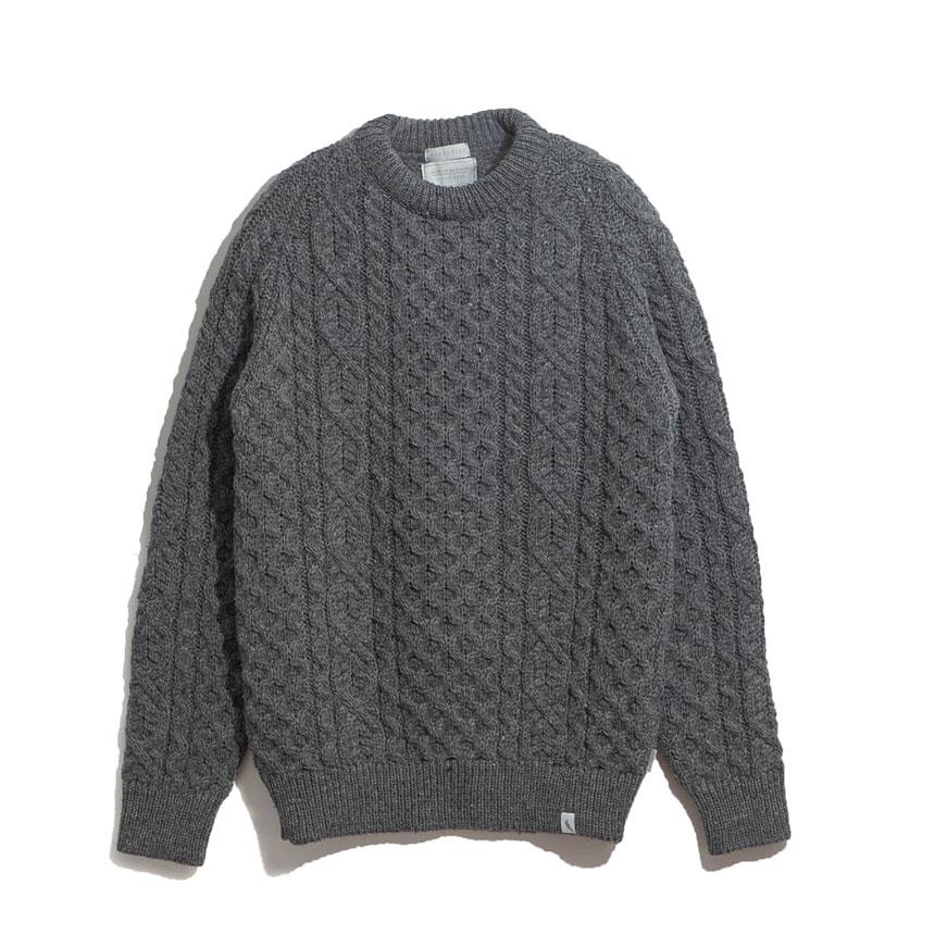 Hudson Aran Jumper - Nimbus