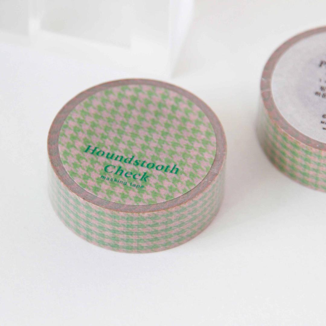 Houndstooth Check Masking Tape