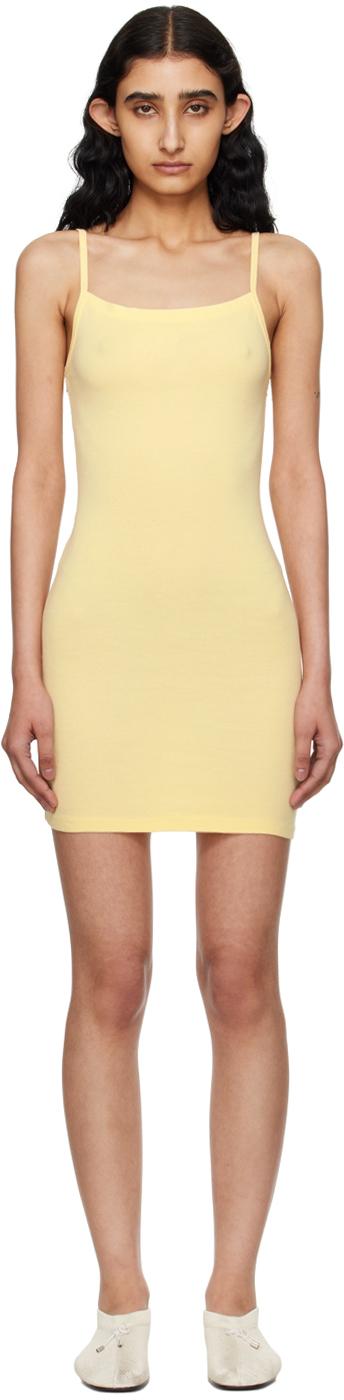 SSENSE Exclusive Yellow LaPointe Minidress