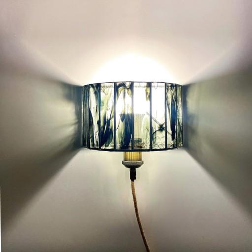 스테인드글라스조명 블랙마블 벽걸이 조명 램프