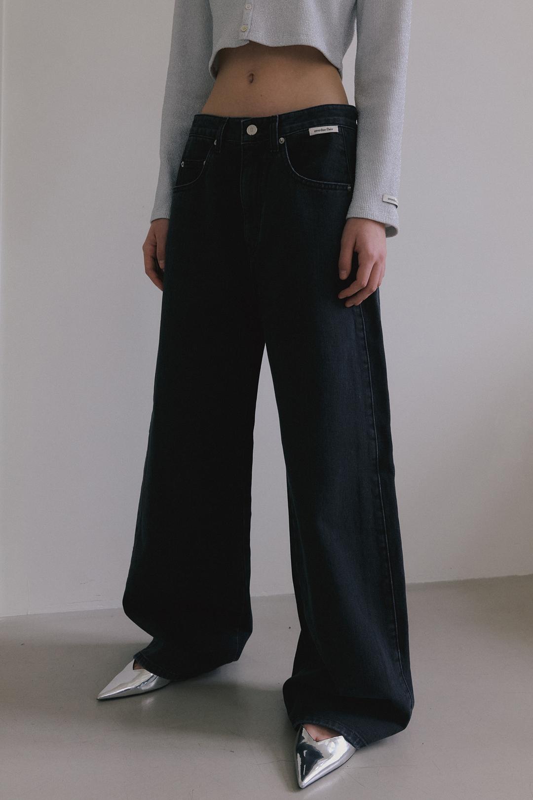 VINTAGE WIDE FIT DENIM_DARK GREY