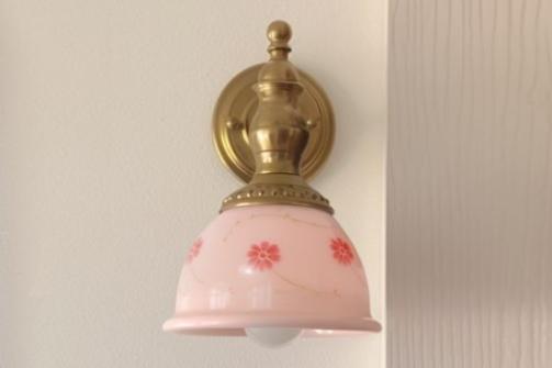 [해외] 러블링 핑크 옐로우 벽등 무드 조명 엔틱 로맨틱 빈티지 인테리어