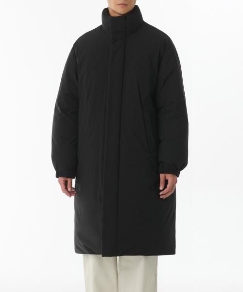 데일리 푸퍼 미니멀 롱 패딩 파카 [블랙]