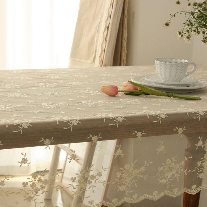 클로이자수 레이스테이블보[직4인용 135x180]