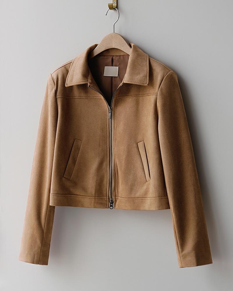 베스턴 스웨이드 자켓