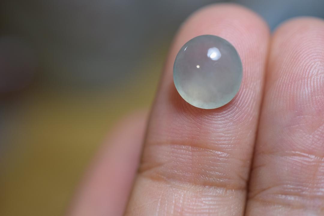 RS9-53 氷種 天然ミャンマー産 A貨 本翡翠 ルース 裸石 硬玉 ジェダイト