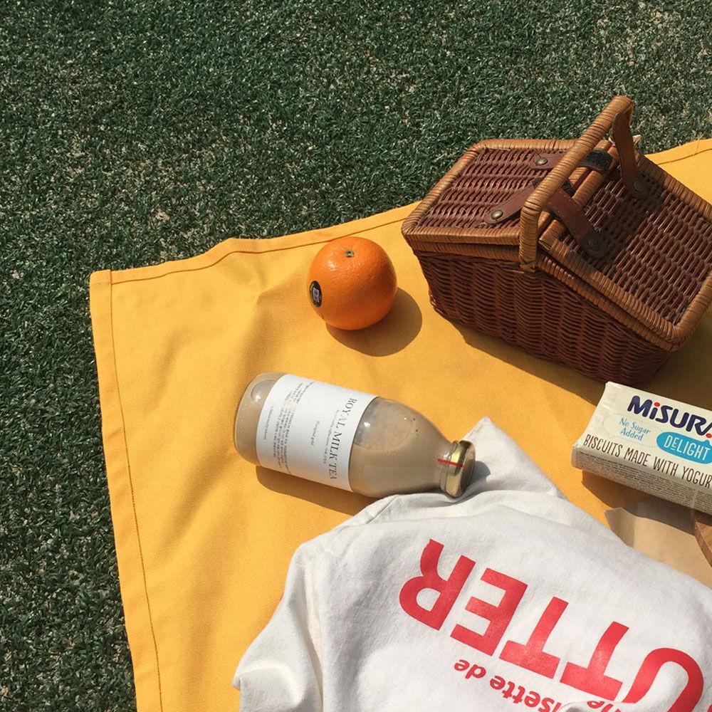 MADEFANNIE MUSTARD picnicmat 피크닉매트