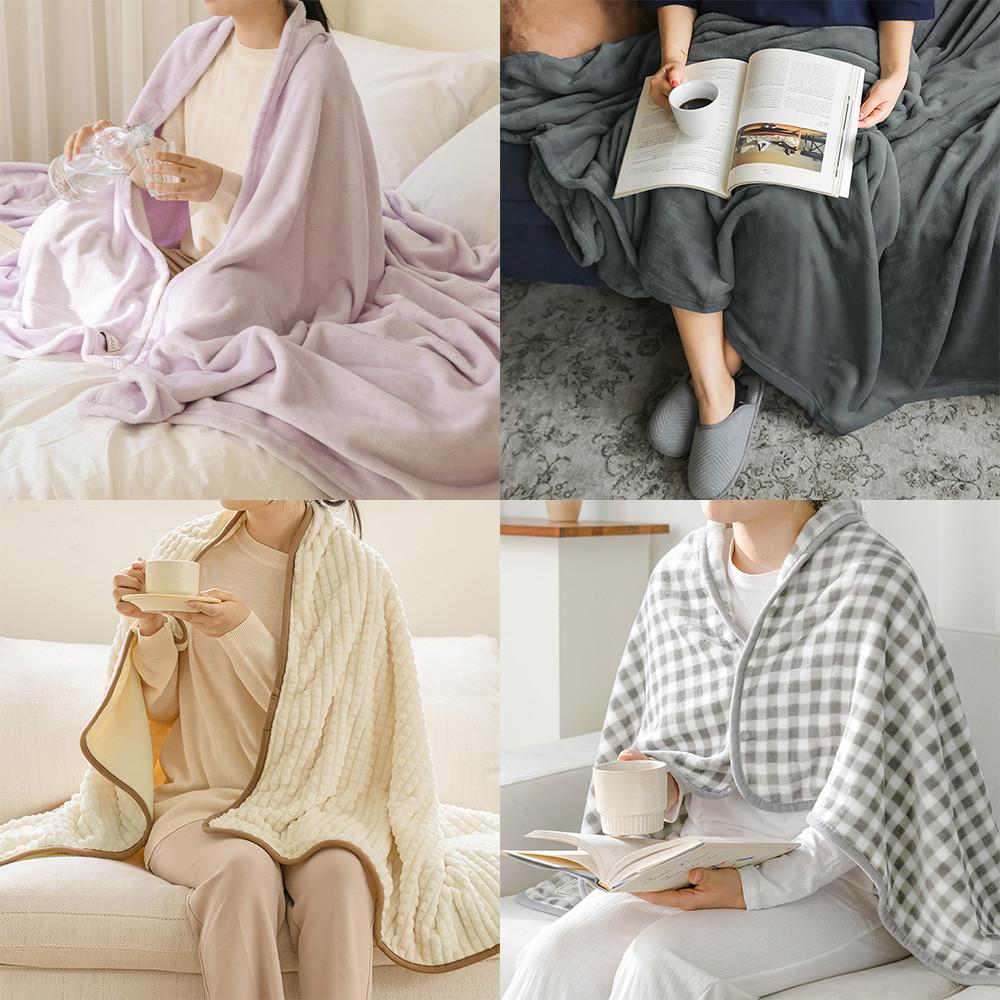 더자리 마이블랭킷 극세사담요 캠핑 차박 학교 사무실 골프 사계절 키즈 선물담요 무릎 캠핑 소형 중형 대형