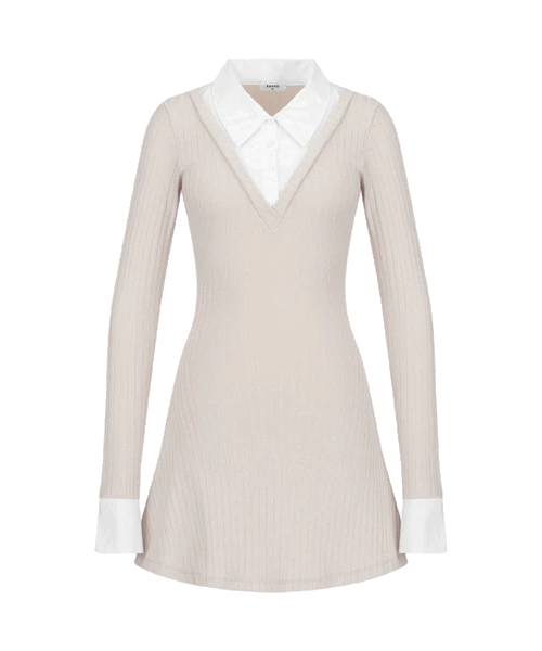 [차콜m외 당일발송] [MADE] DAY OFF LAYERED SHIRT OPS