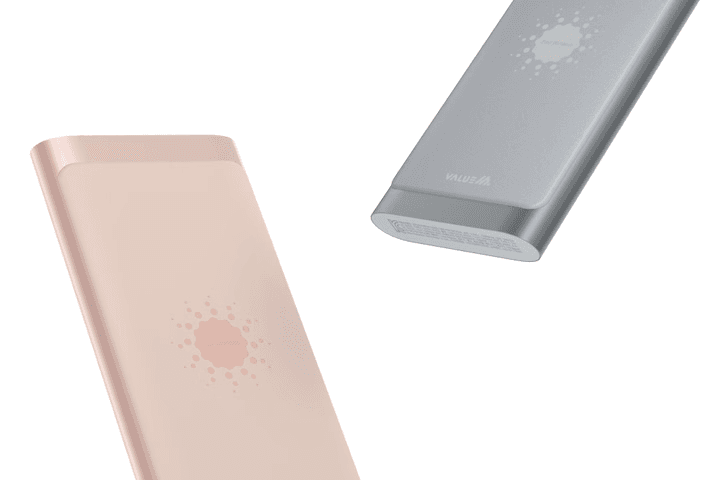 슬림 메탈 PD 고속 무선 보조배터리 10000mAh + CtoC 케이블 + 흡착패드