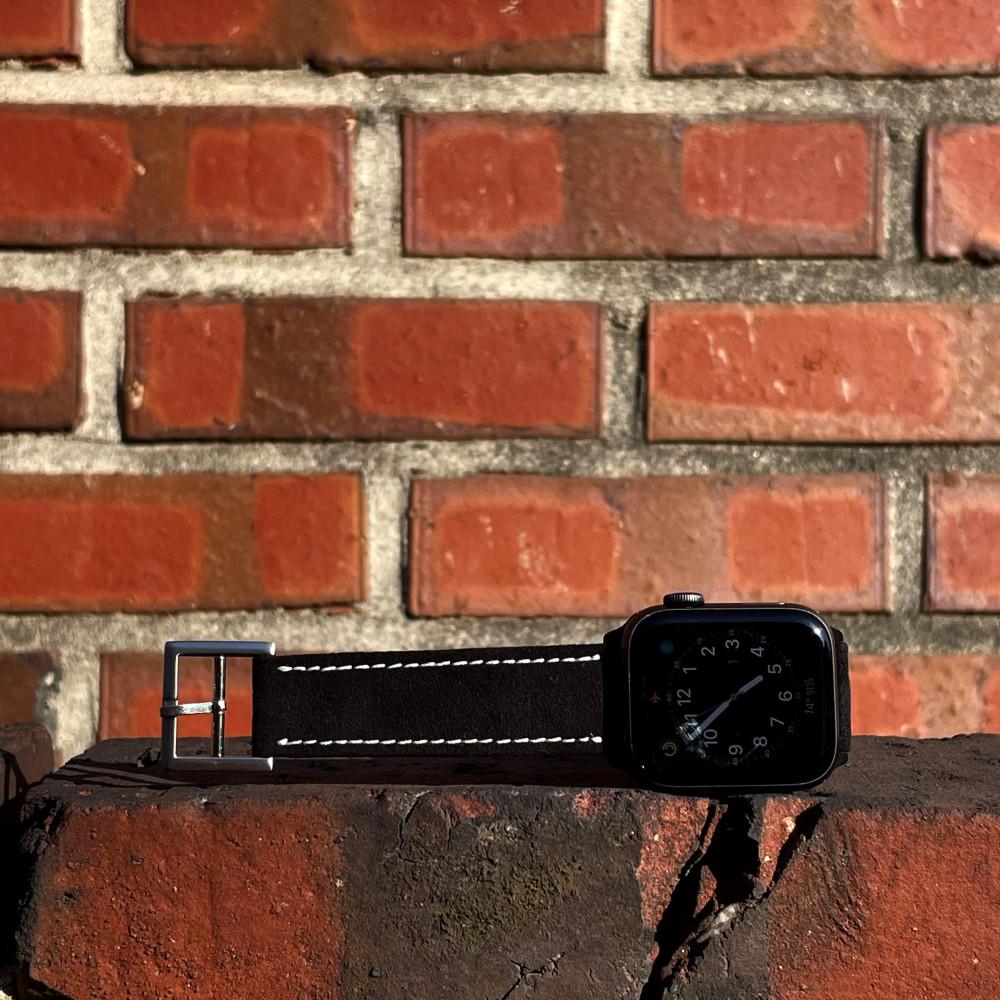 플러 알칸타라 애플워치 8 7 6 3 se 울트라 호환 가을 겨울 스트랩 밴드 줄