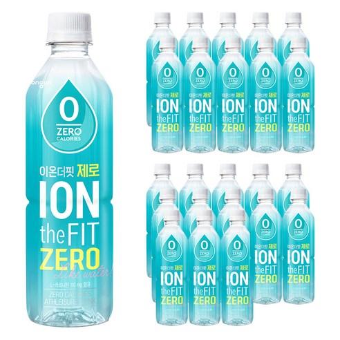 웅진 이온더핏 제로 이온음료, 500ml, 24개