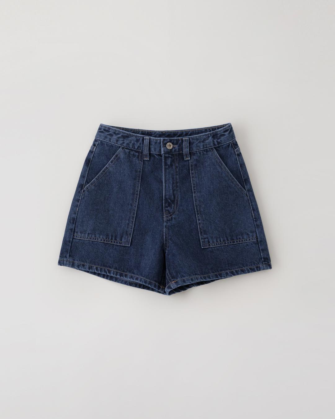 4/19 15:00 발매예정 Albert short denim - indigo blue