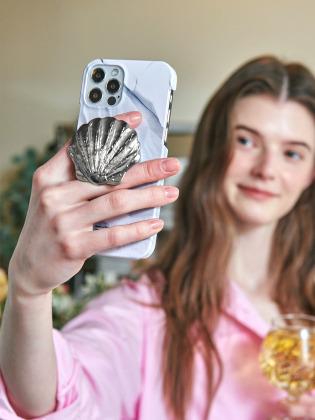 TBA 메탈그립톡 shell (gold/silver)