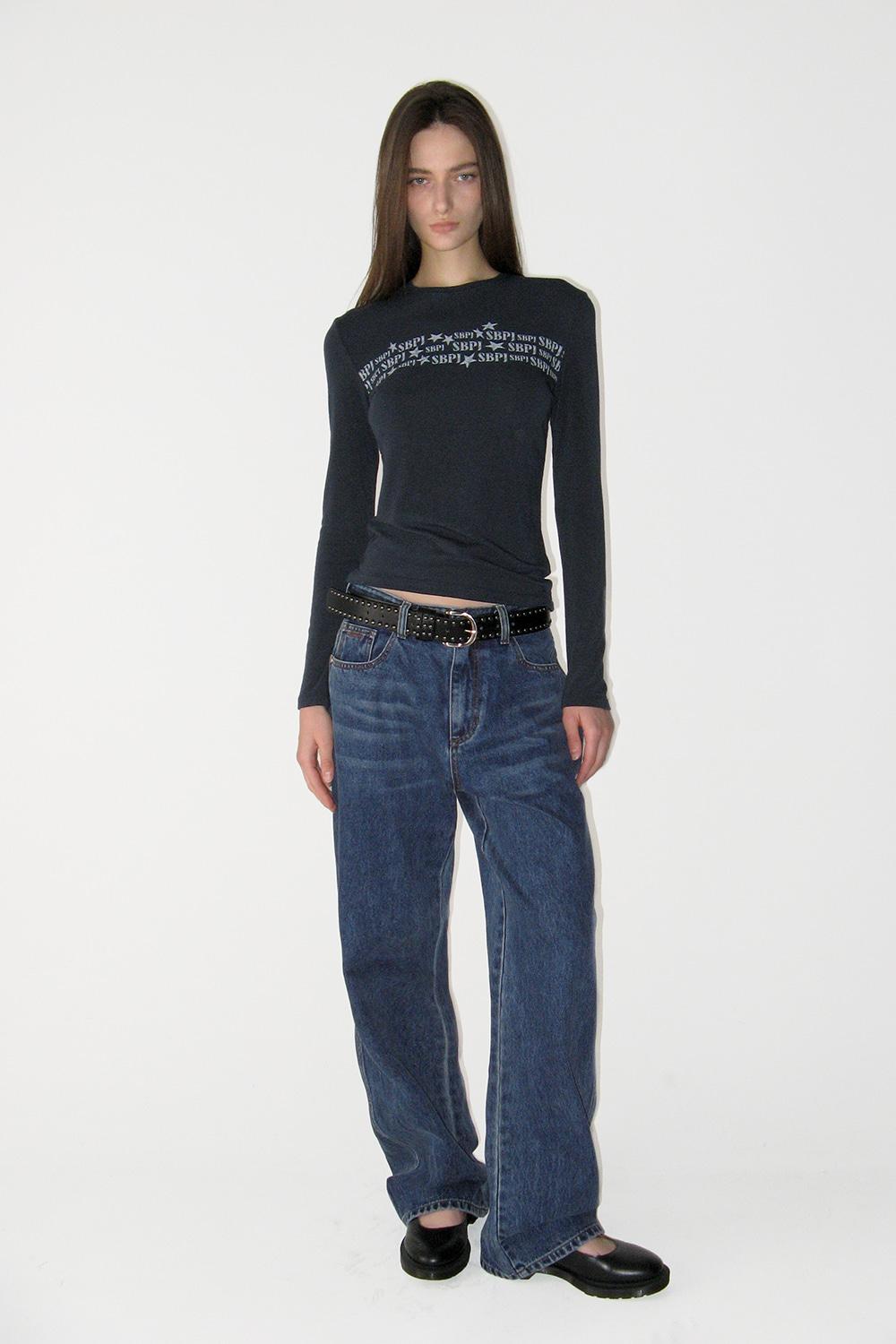 SBPJ Long Sleeve Top, NAVY
