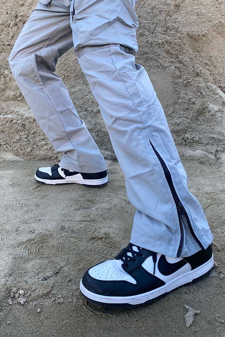 Nylon Pocket Zipper Pants - 3rd Reorder