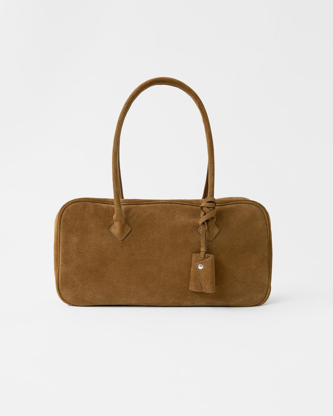 Iann Suede Tote Bag