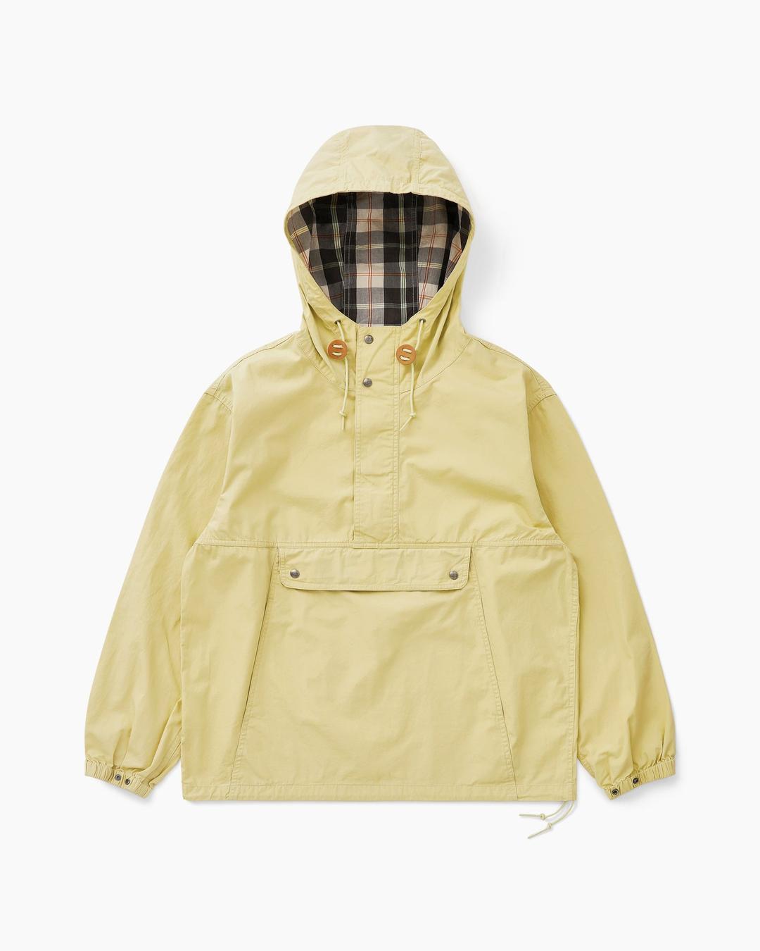 Cotton Smock Anorak Pale Yellow