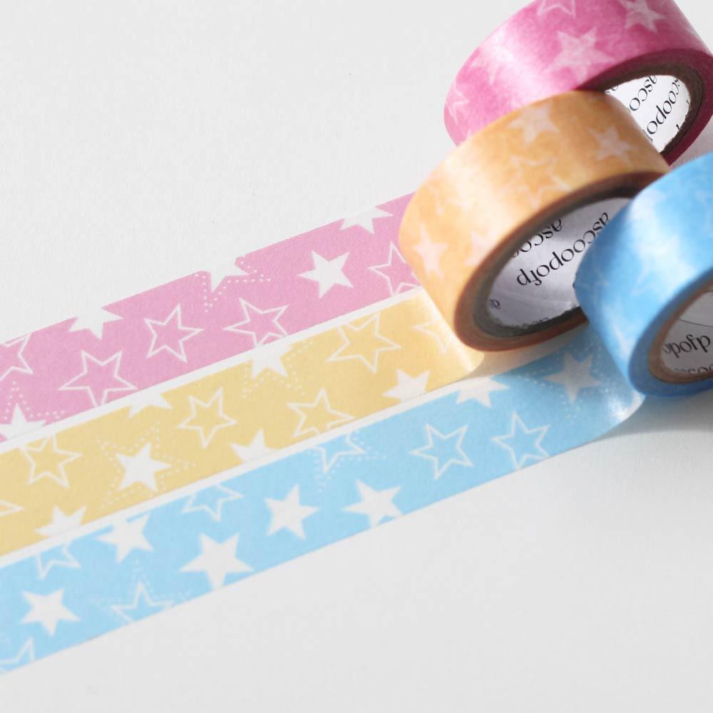 어스쿱오브피 sparkle 마스킹테이프 3종 선택