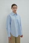 SIGNATURE BASIC SHIRT - Blue