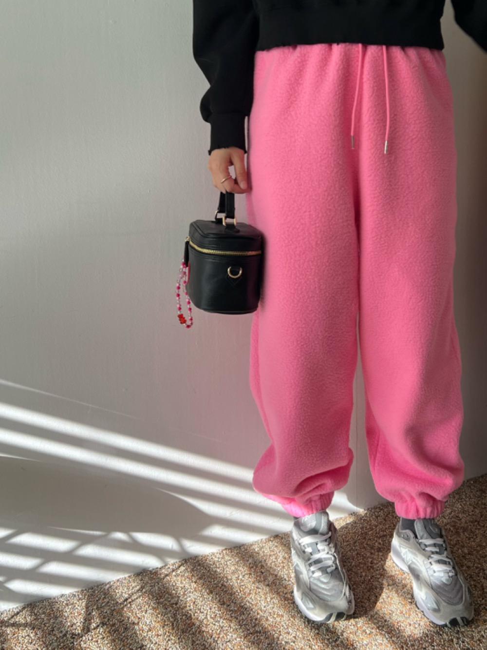 뽀솜조거(핑크/블랙)