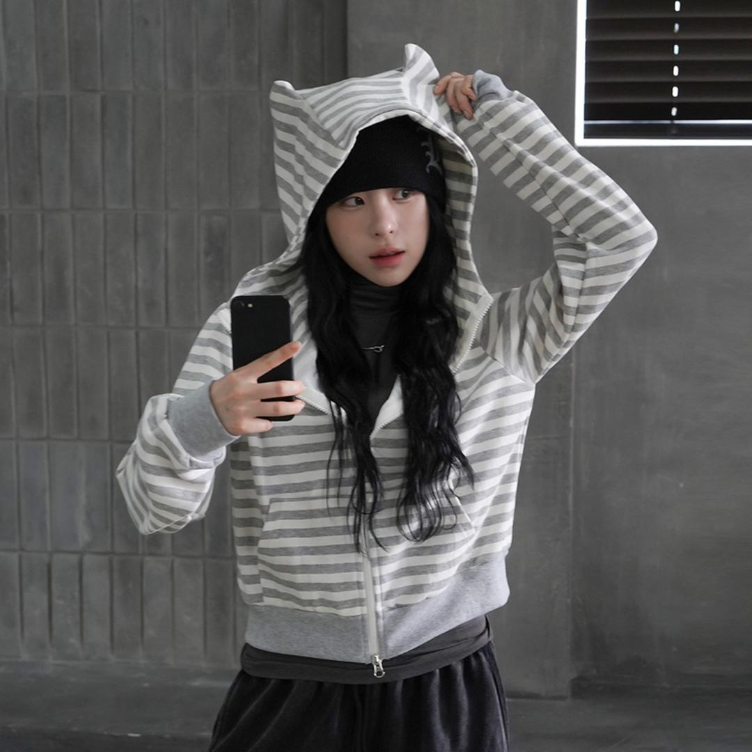 케든 래빗 후드집업