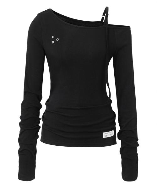 Buckle Strap Long Sleeve (black)