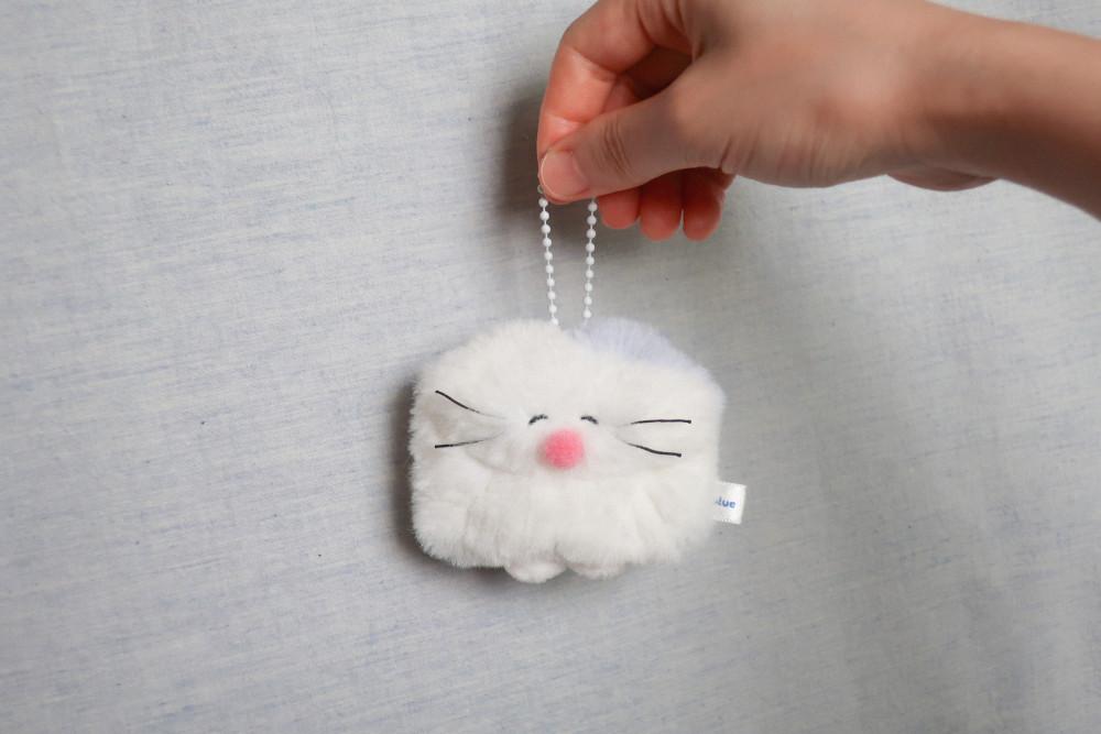 행복을 담은 나만의 고양이 편지 핸드메이드 인형 키링