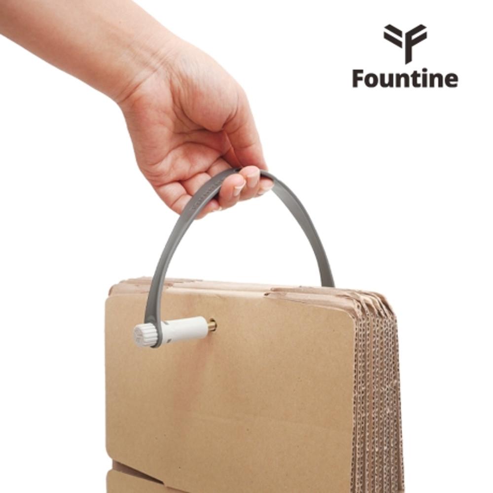 박스 분리수거함 파운틴 리사이클러 가정용 재활용 분리배출 폐지함 분리수거 쓰레기통