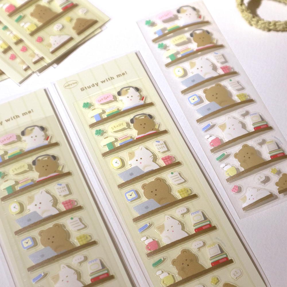 [소프티포그] 스터디윗미 스티커