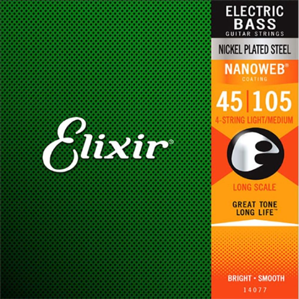 엘릭서 베이스줄 Elixir Long Scale 니켈 4현 45-105 (14077)