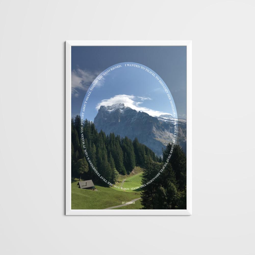 Swiss' Scenic Beauty | 오브콜스 | 아트 포스터 | 인테리어 | 풍경 | 유럽