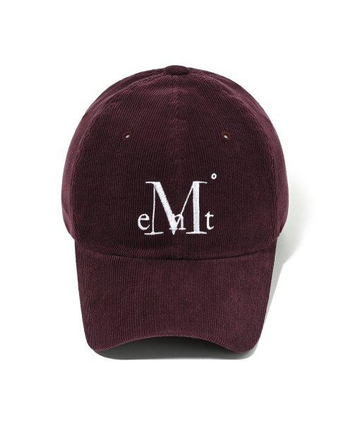 SIGNATURE BALL CAP (Corduroy wine)