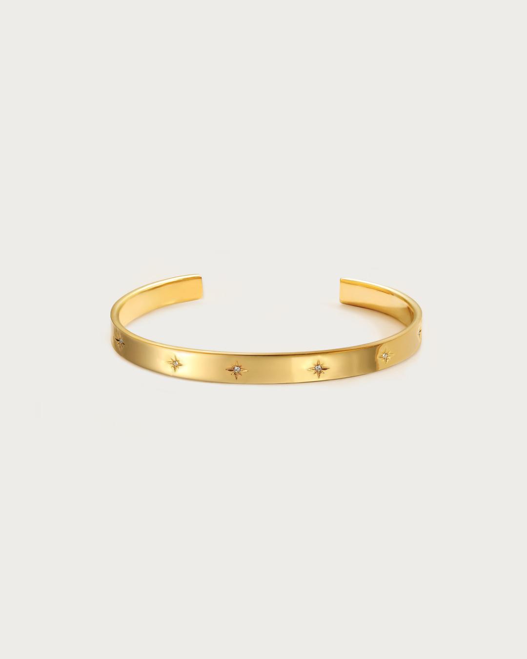Sunset Boulevard Bangle - Gold