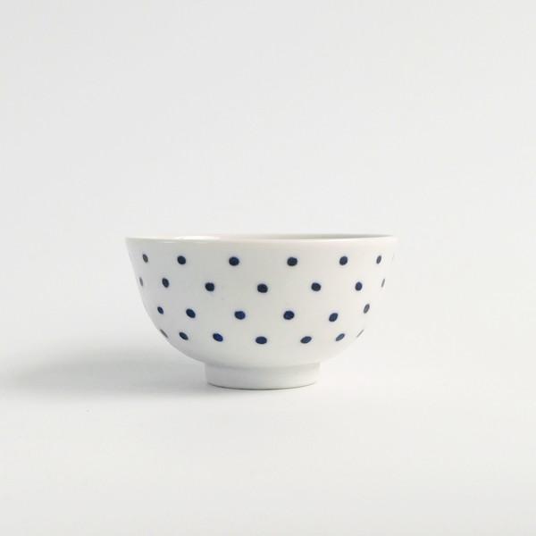 Blue Dots Rice Bowl