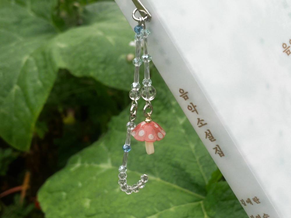 우중산책 책갈피 、ヽ｀｀、