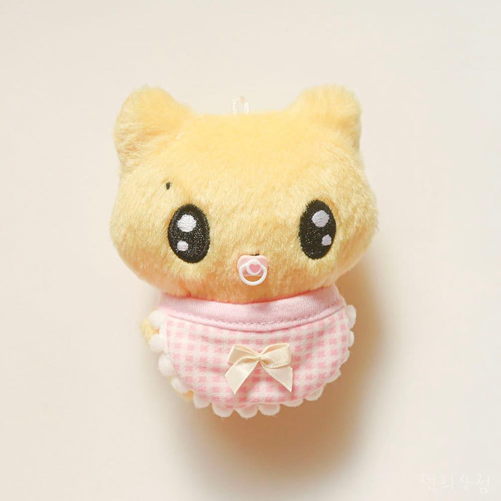 10cm 인형 옷 턱받침 쪽쪽이 턱받이 앞치마 무속성 아이돌 소품 솜깅이