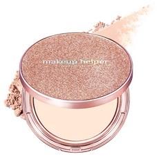 메이크업헬퍼 아트 팩트 오리지널 프로피니쉬 로즈글리터 팩트 파우더 25g, 21호 라이트핑크, 1개
