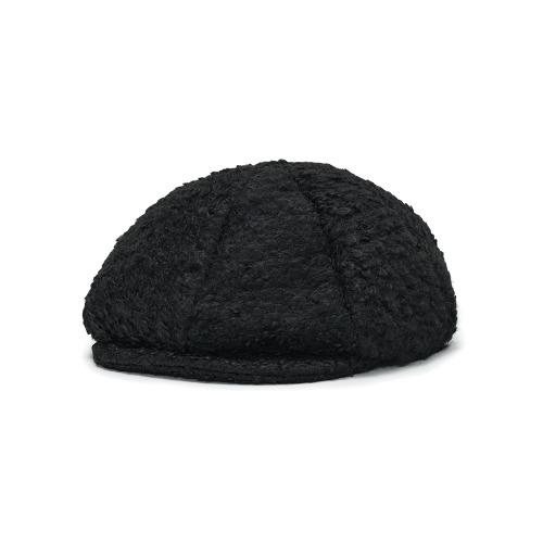 NEWSBOY CAP_CURLY BLACK (3차리오더)